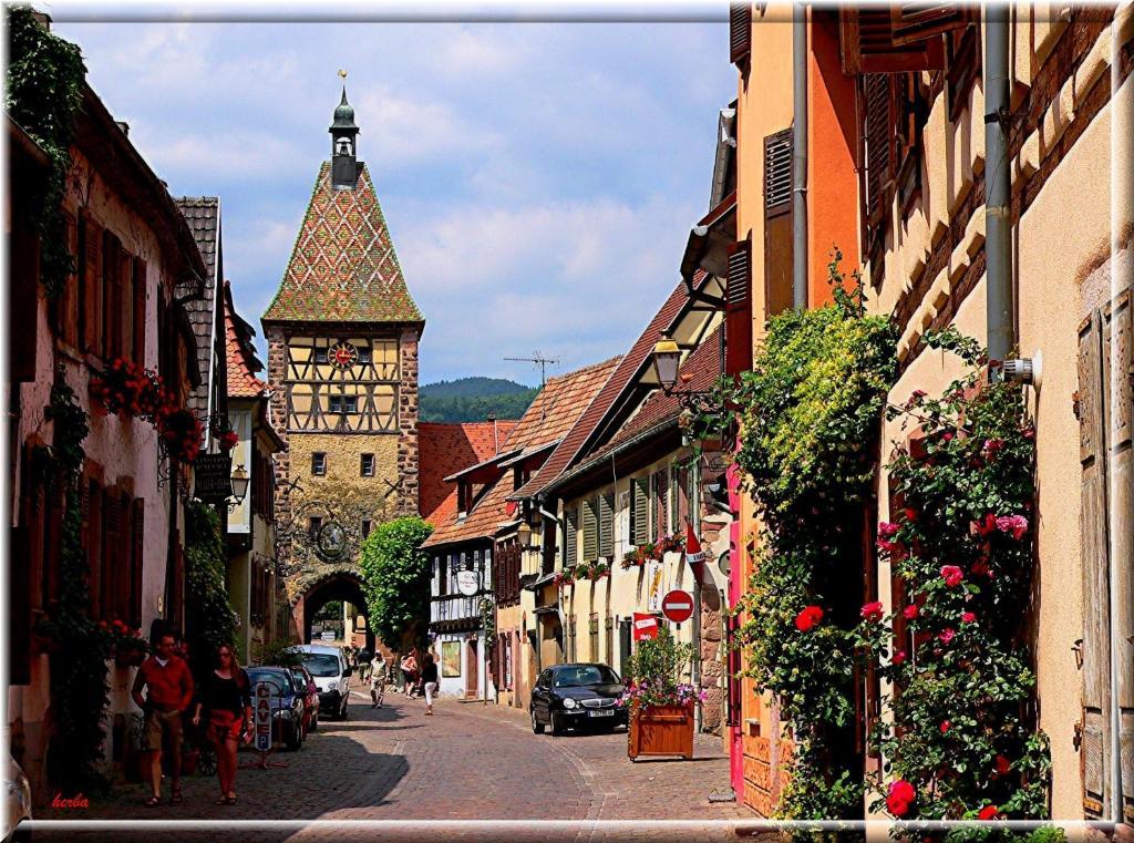 S'Harzala Rouge Bergheim Exterior foto